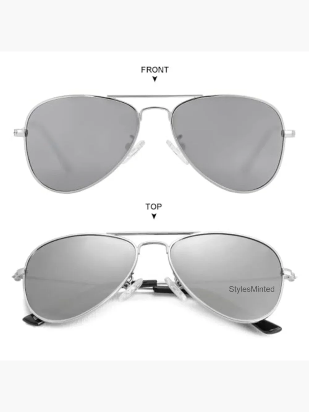 Kids Polarized Aviator Sunglasses UV Protection Unisex Teens